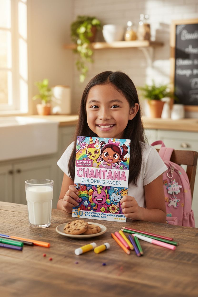 Chantana personal coloring pages