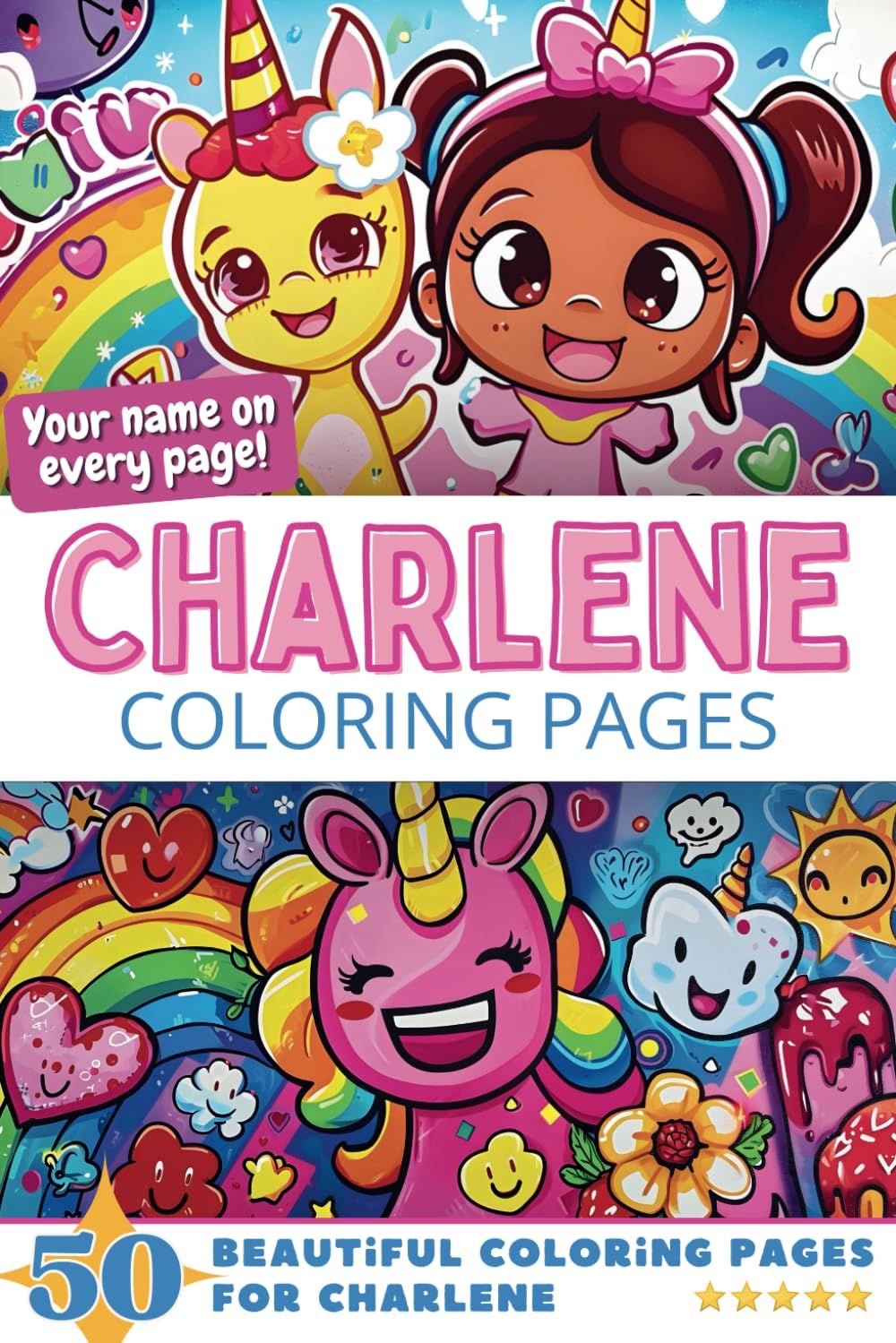 Charlene Coloring Book Cover