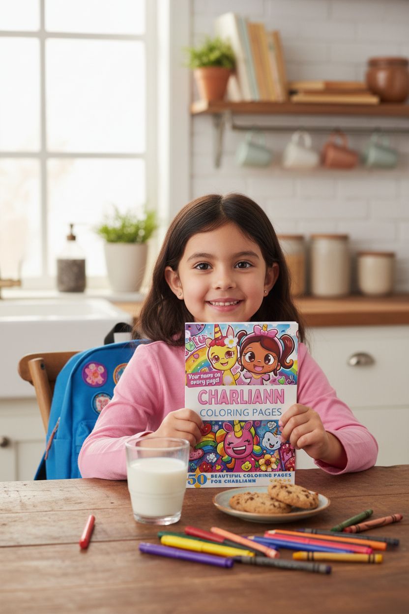 Charliann personal coloring pages