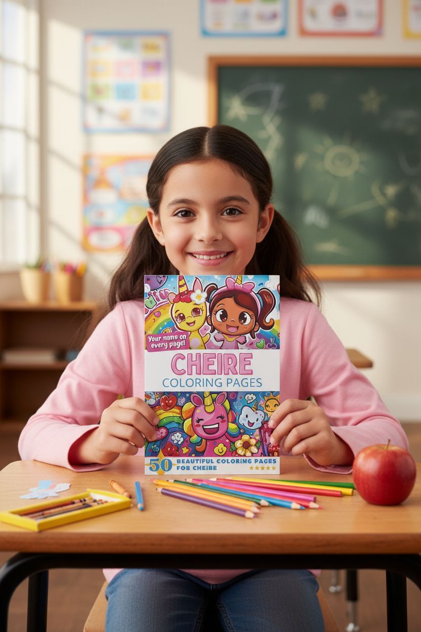 Cheire personal coloring pages