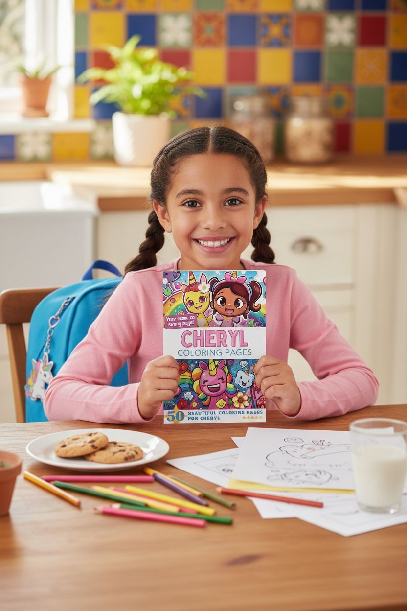 Cheryl personal coloring pages