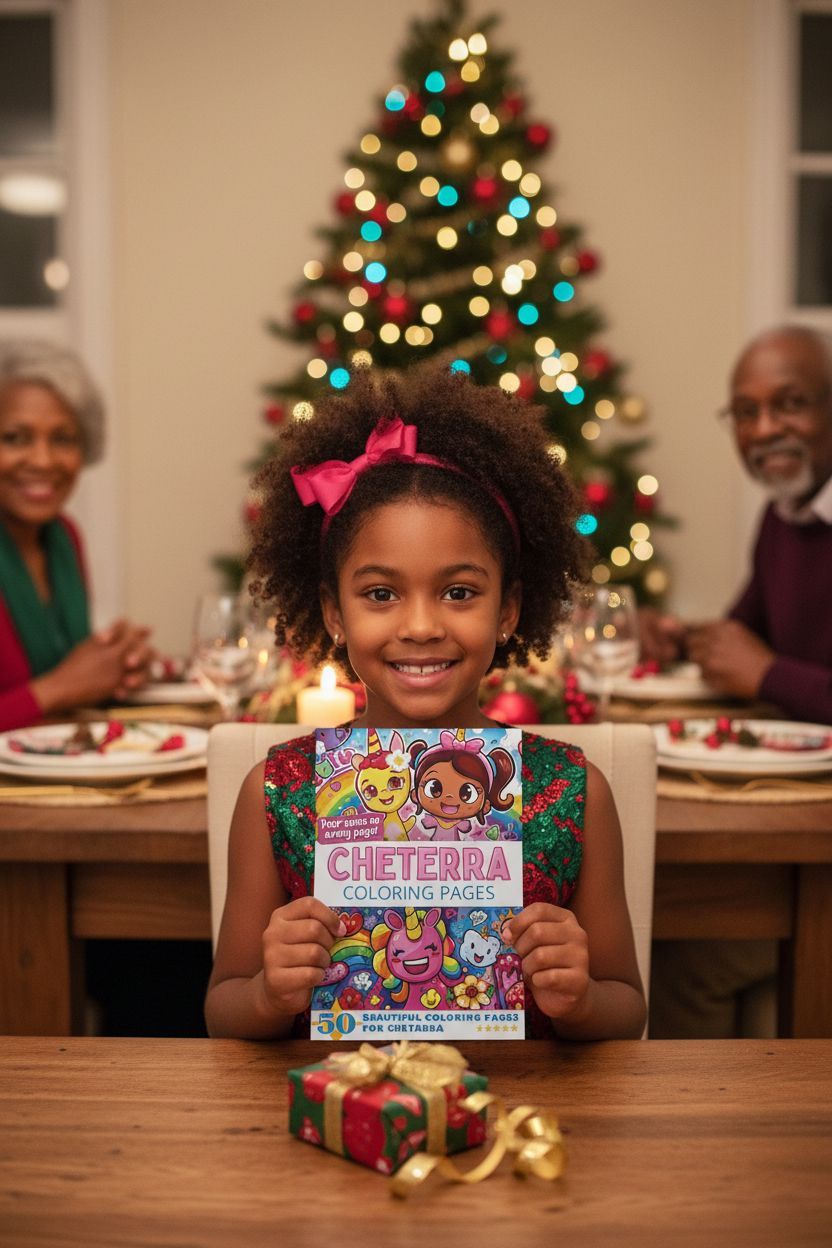 Cheterra Christmas coloring pages gift