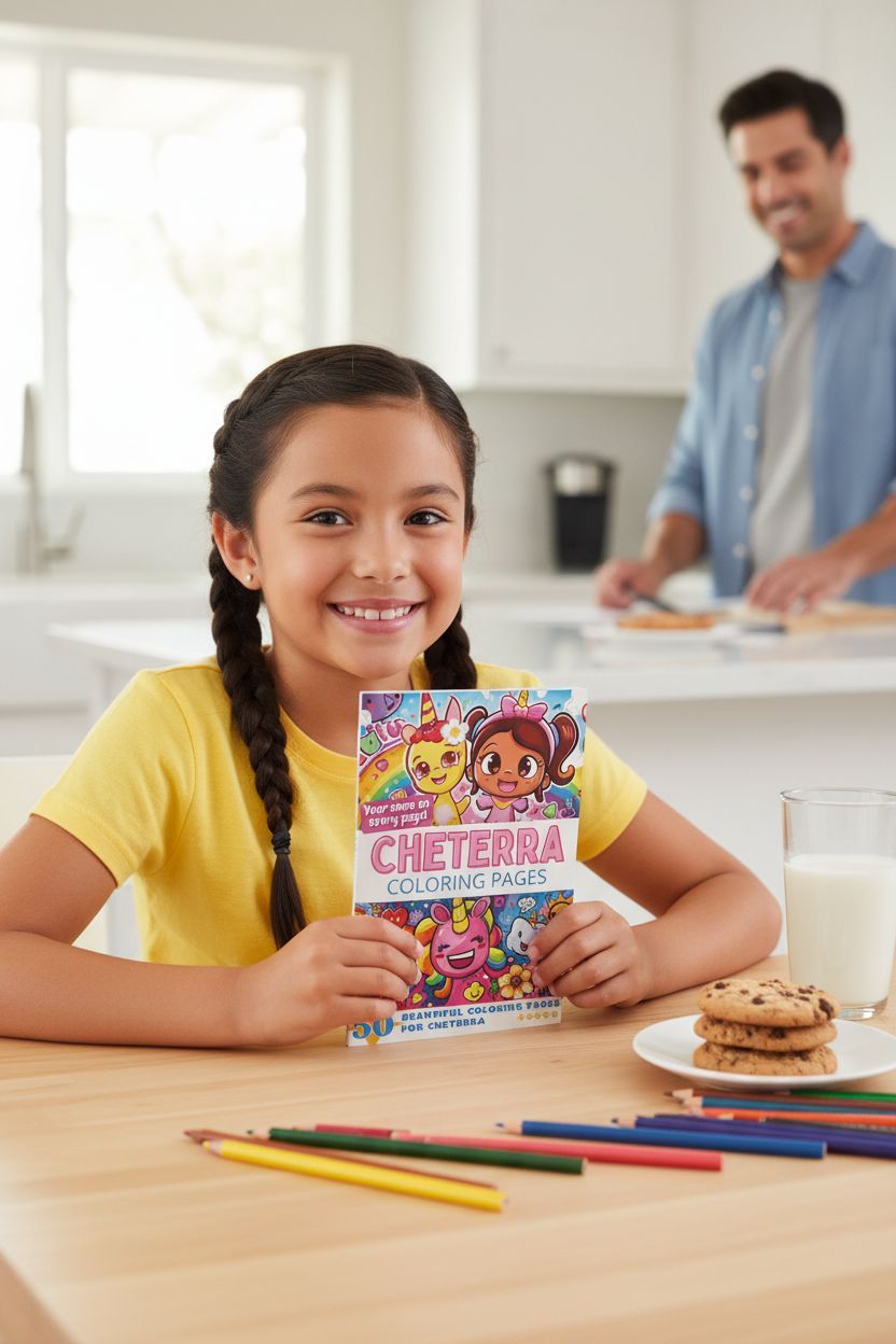 Cheterra personal coloring pages