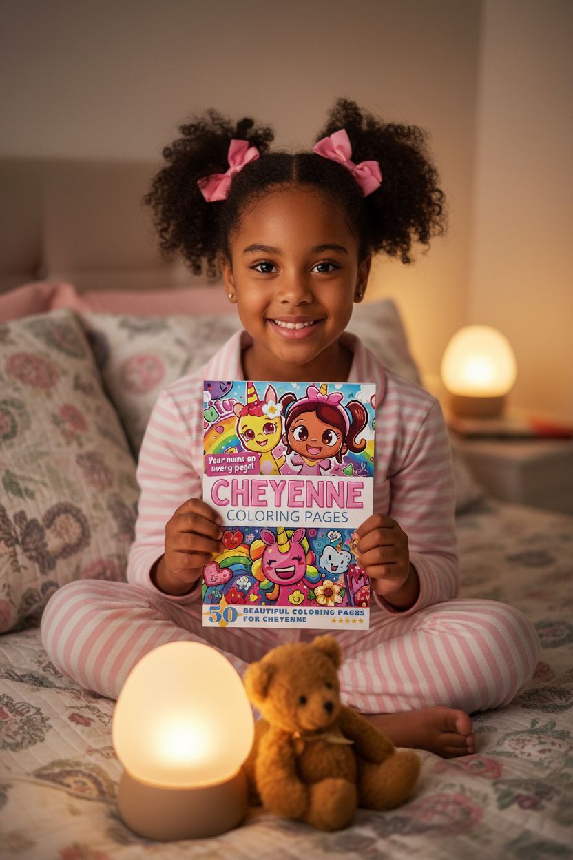 Cheyenne personal coloring pages