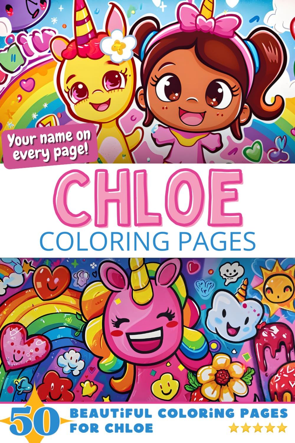 Chloe Coloring Book Cover