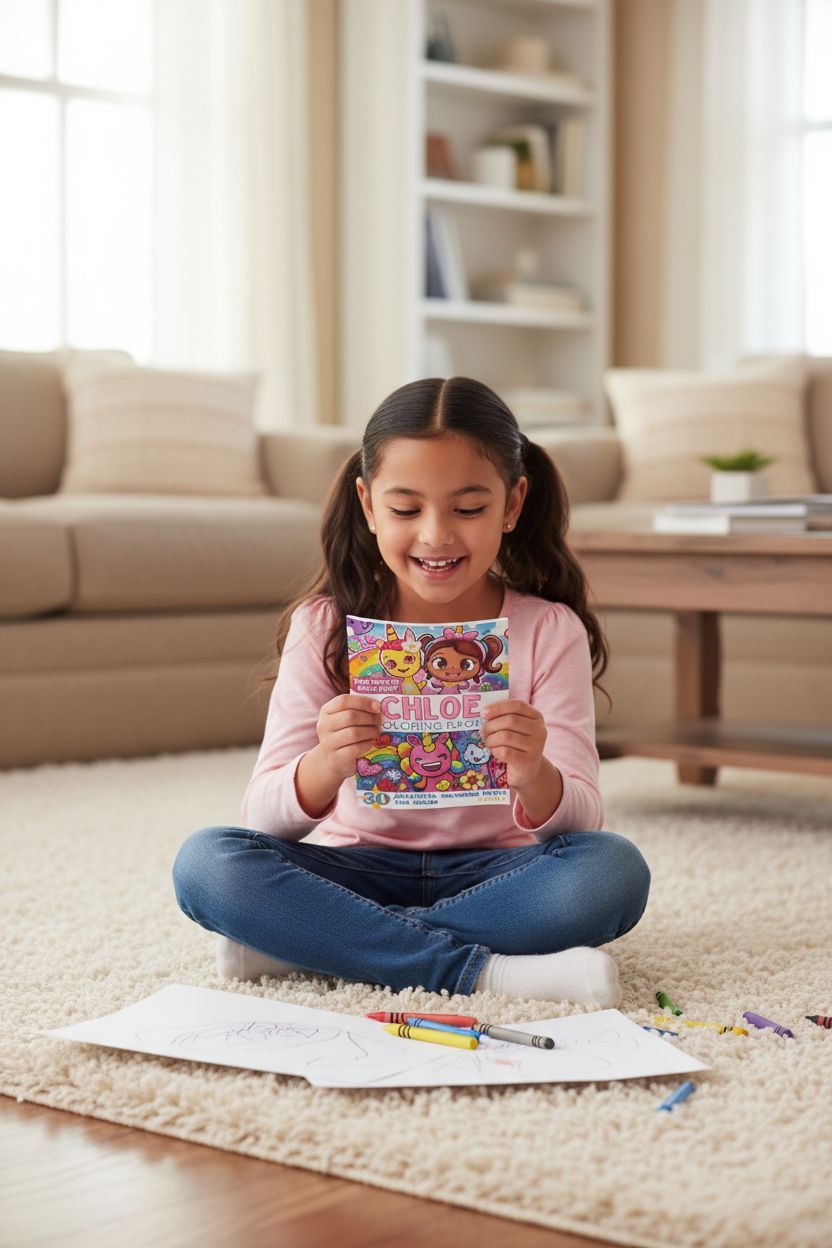 Chloe personal coloring pages