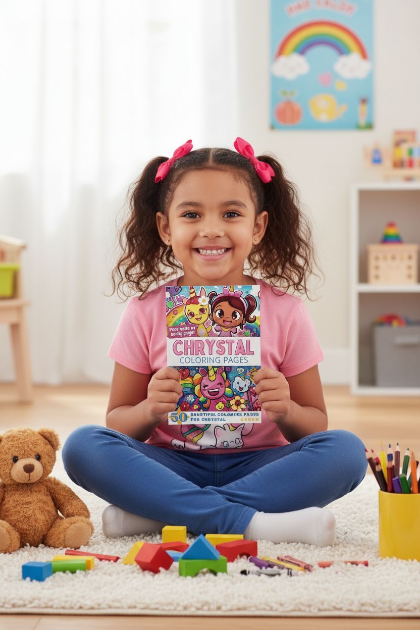 Chrystal personal coloring pages