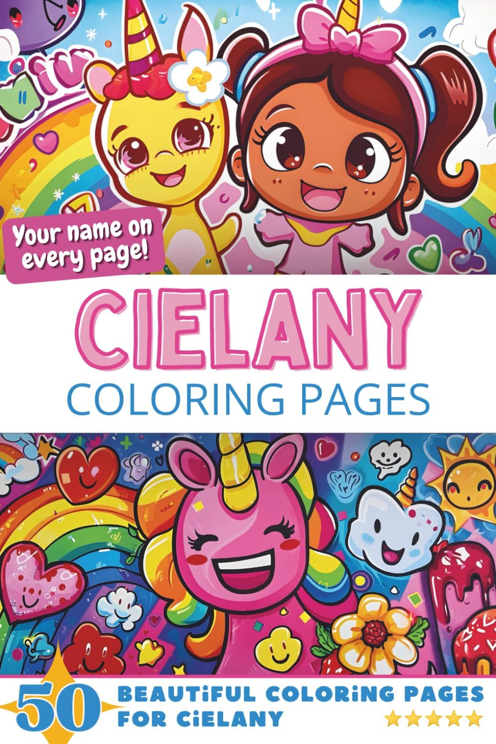 Cielany Coloring Book Cover