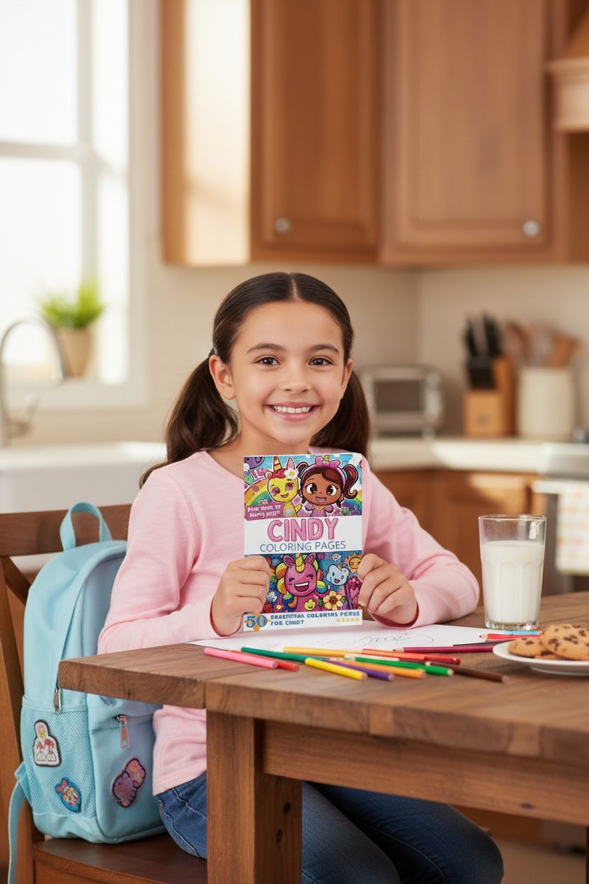 Cindy personal coloring pages