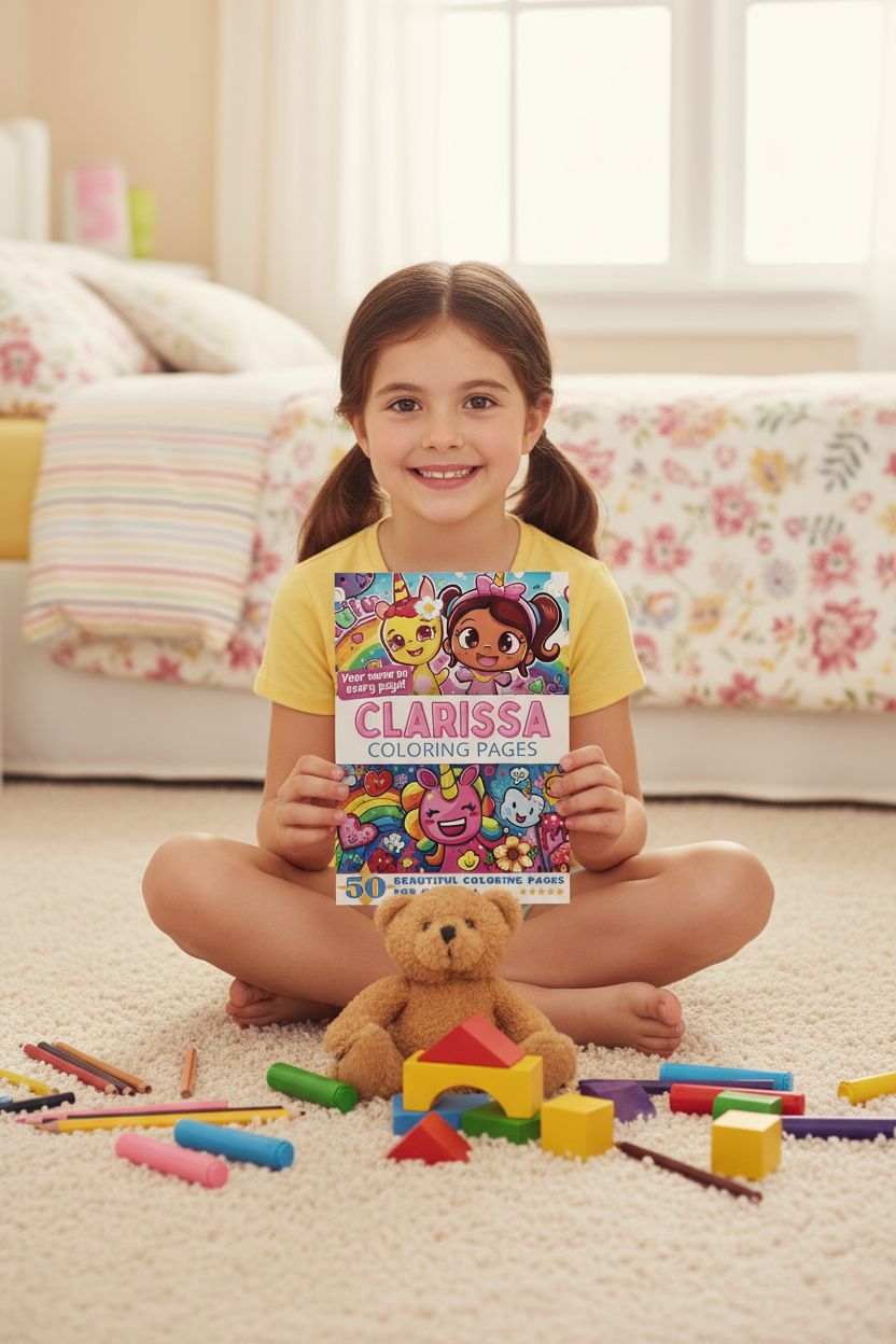 Clarissa personal coloring pages