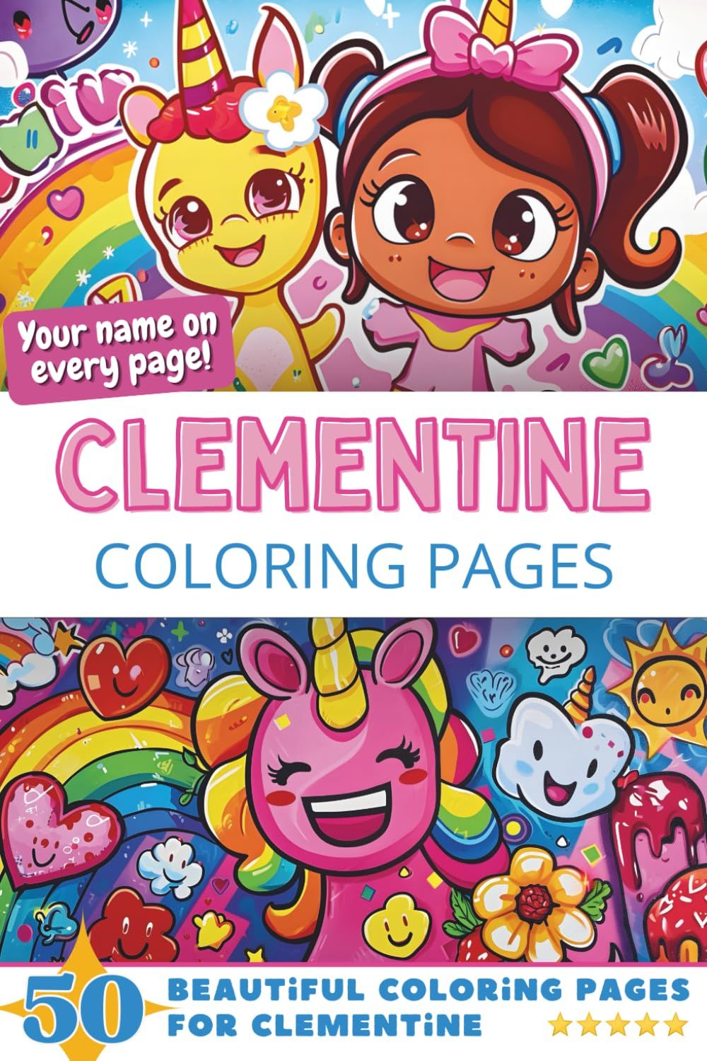 Clementine Coloring Book Cover