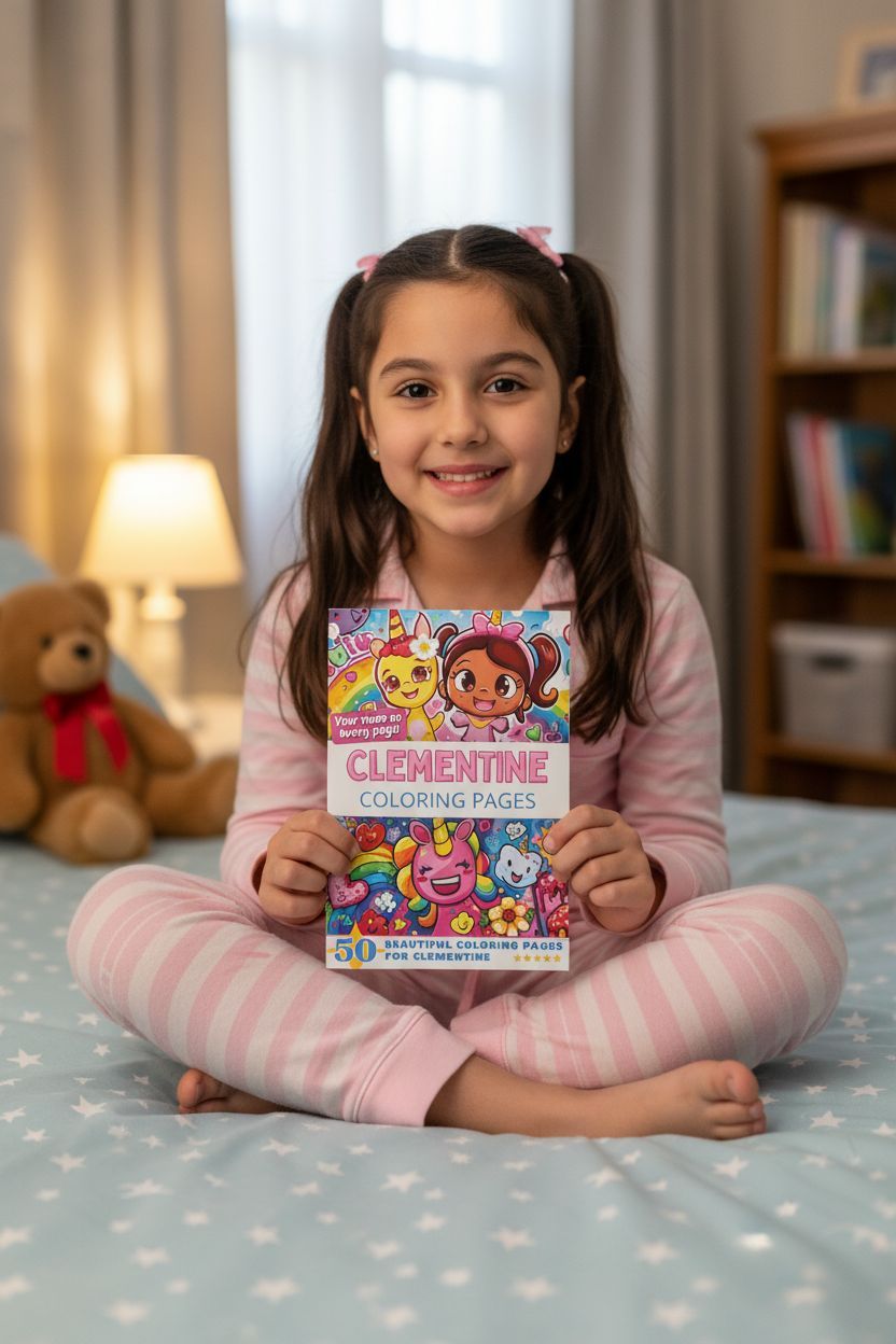 Clementine personal coloring pages