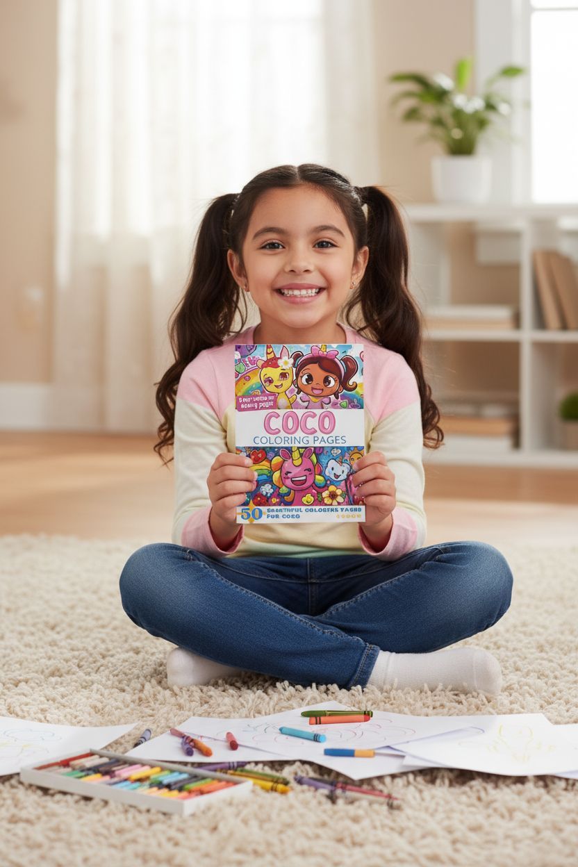 Coco personal coloring pages