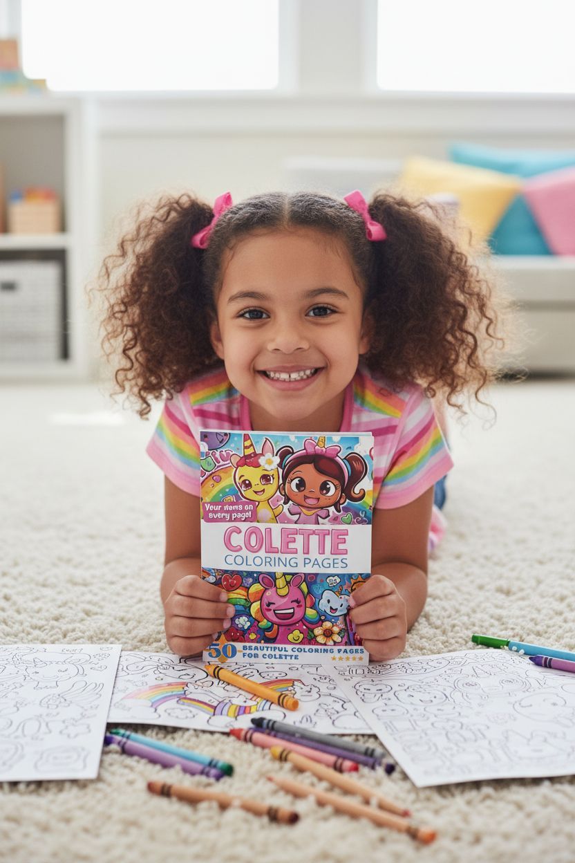 Colette personal coloring pages