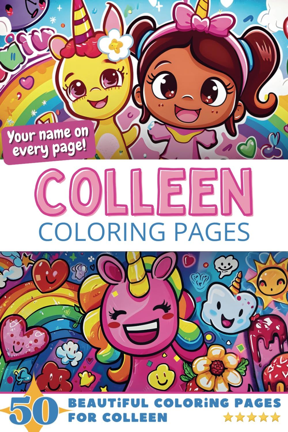 Colleen Coloring Book Cover