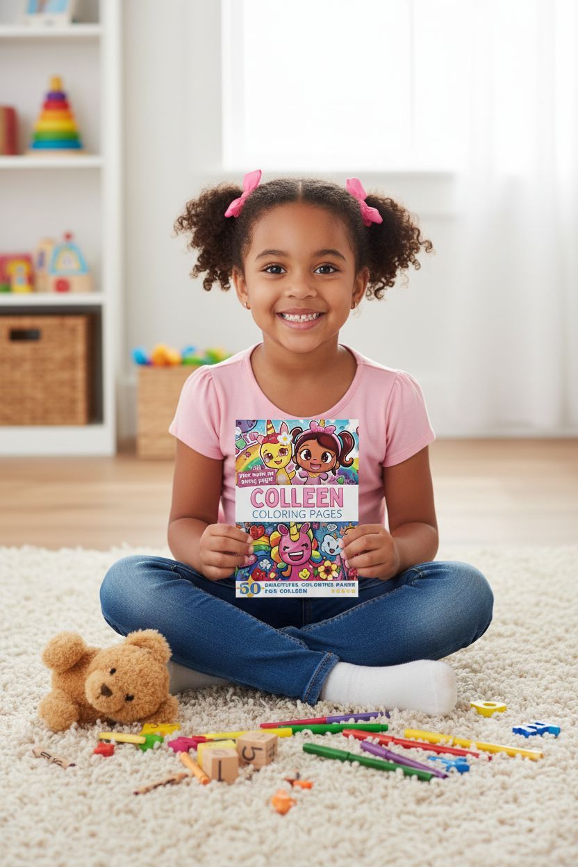 Colleen personal coloring pages