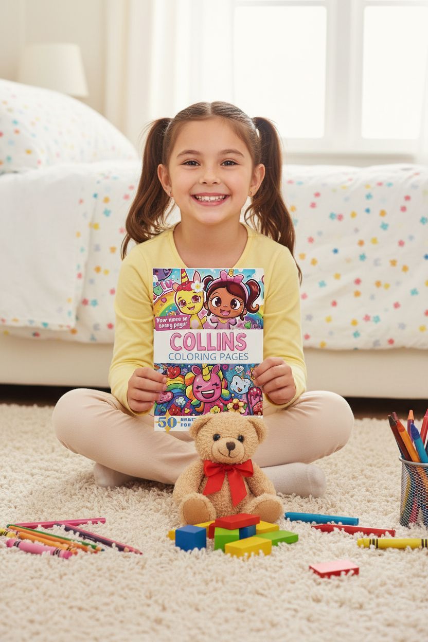 Collins personal coloring pages