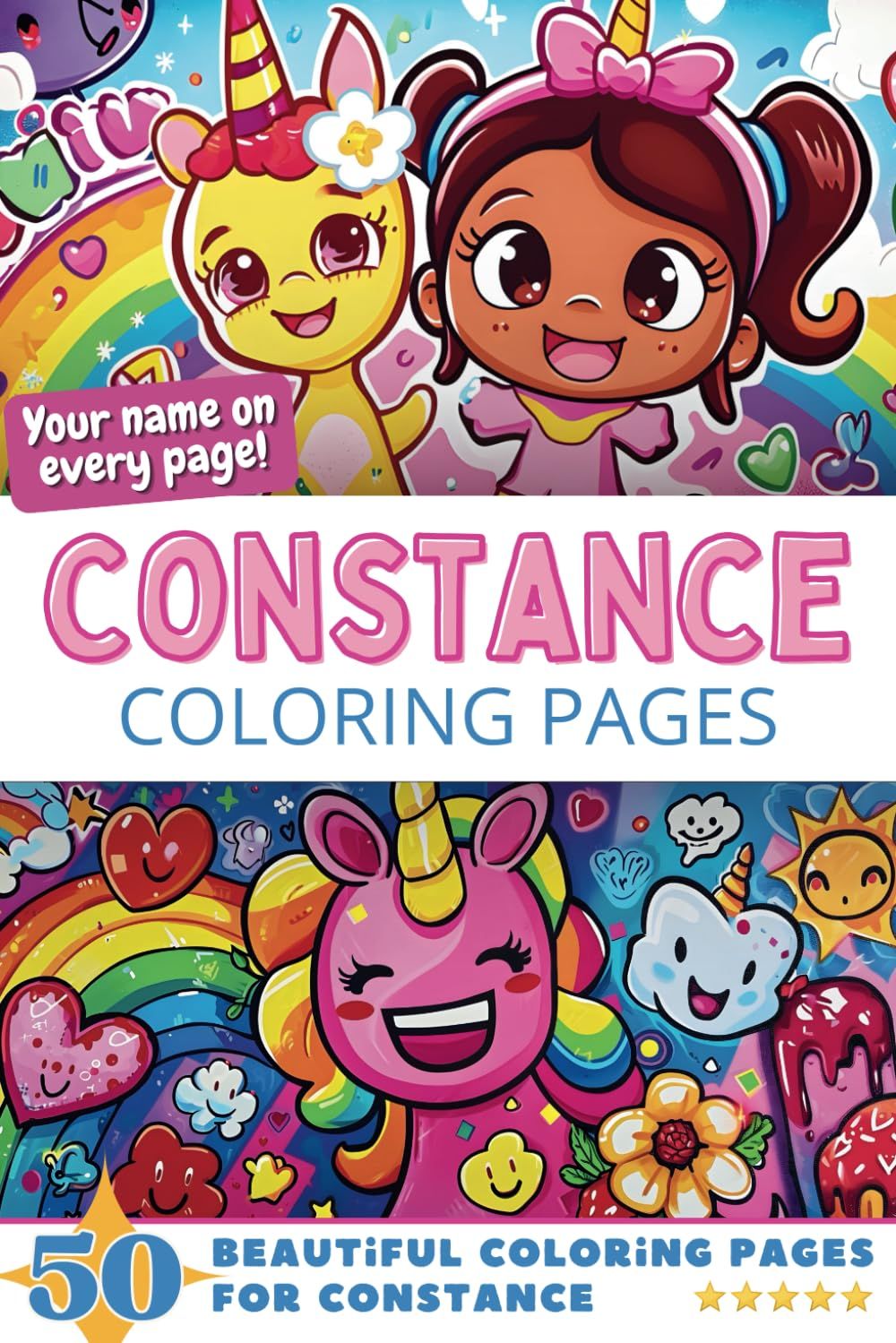 Constance Coloring Book Cover