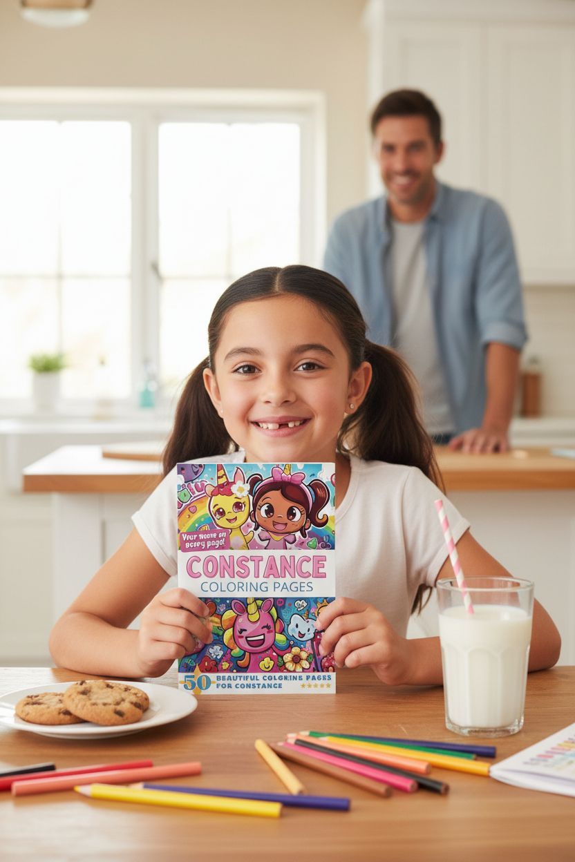 Constance personal coloring pages