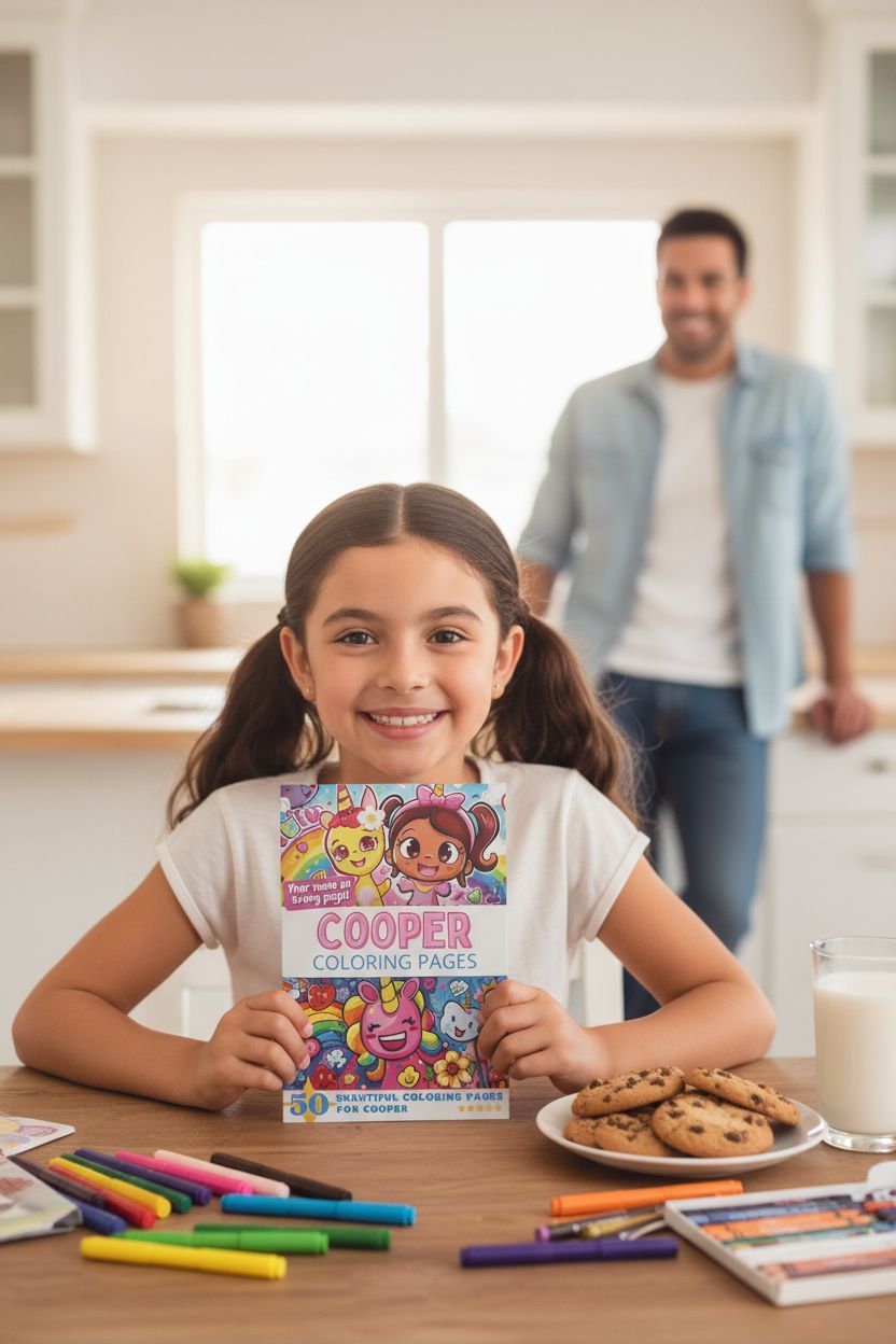 Cooper personal coloring pages