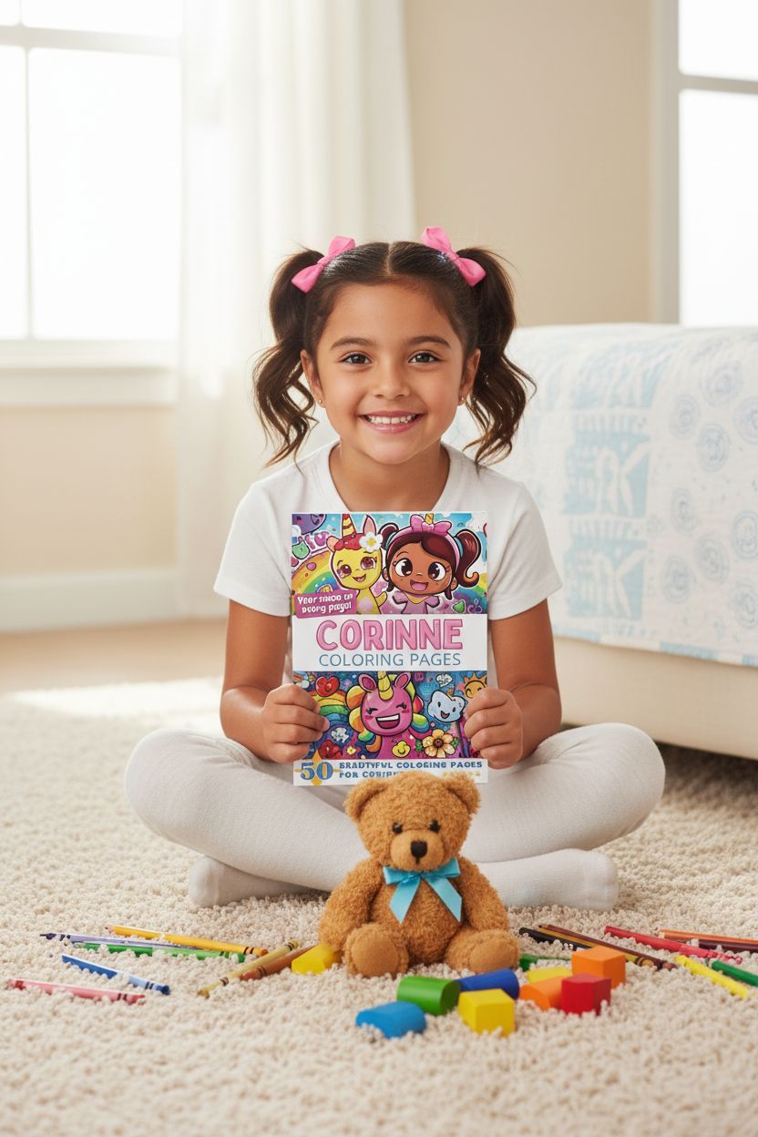 Corinne personal coloring pages