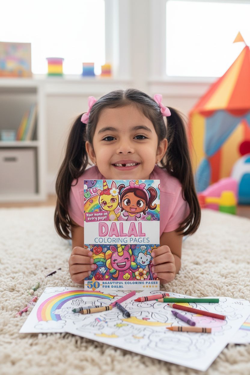 Dalal personal coloring pages