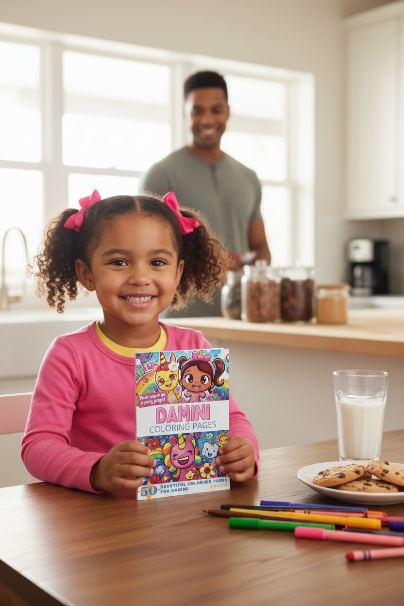 Damini personal coloring pages