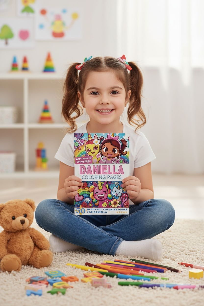 Daniella personal coloring pages