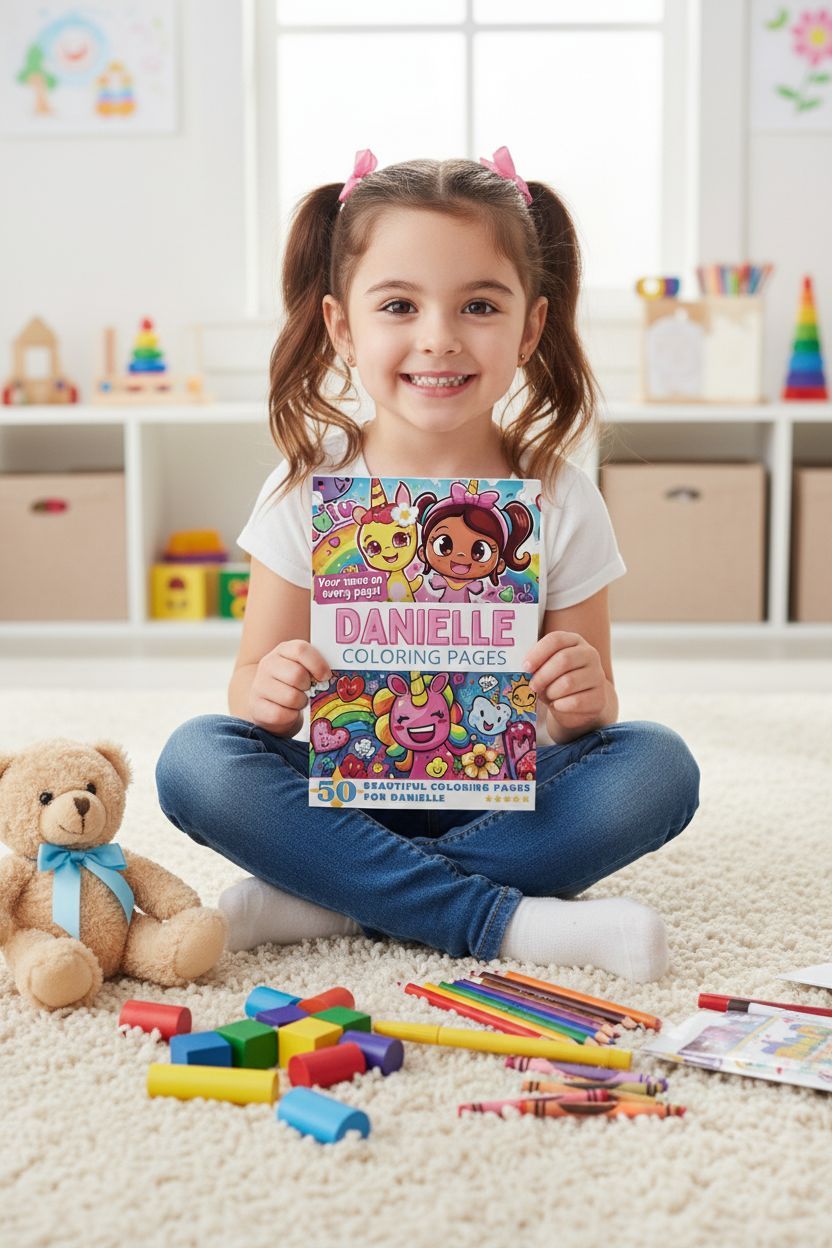 Danielle personal coloring pages