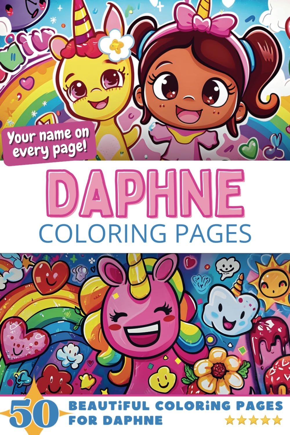 Daphne Coloring Book Cover