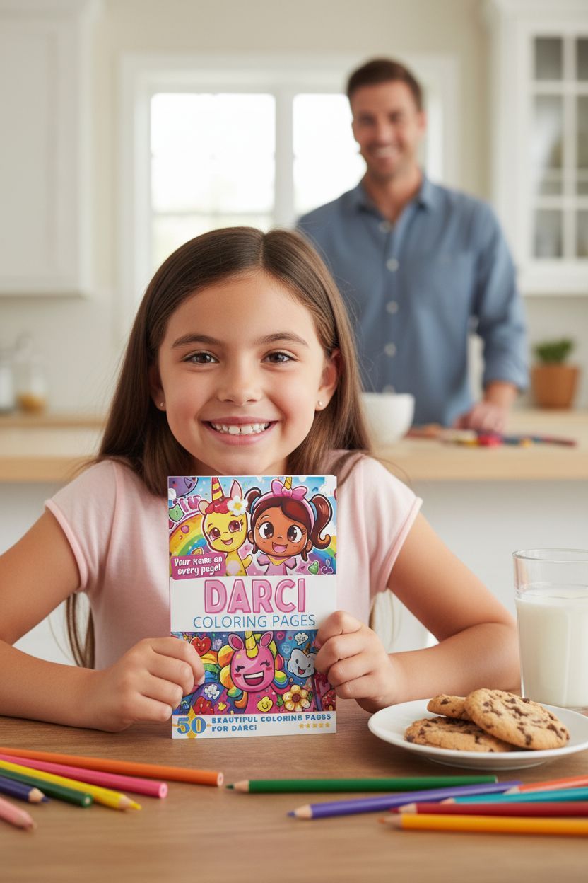 Darci personal coloring pages