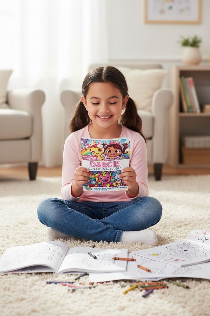 Darcie personal coloring pages