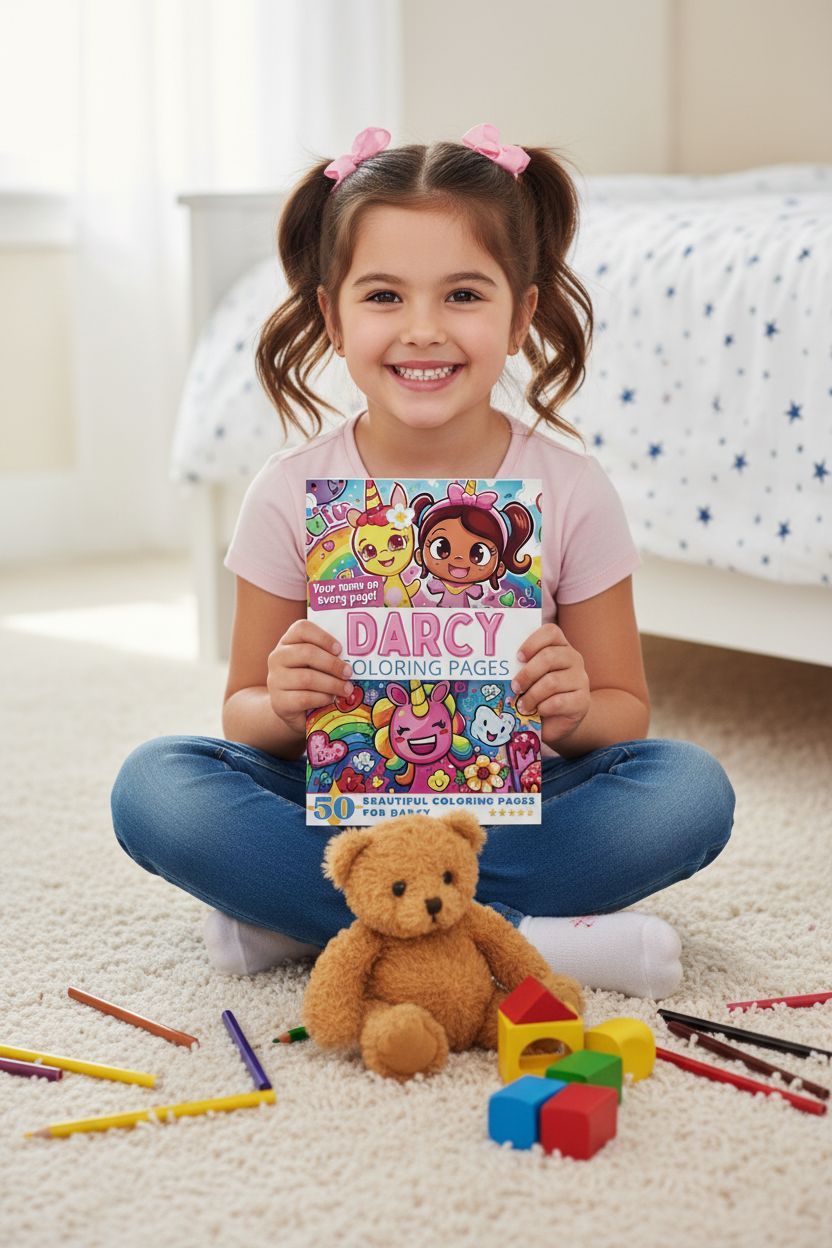 Darcy personal coloring pages