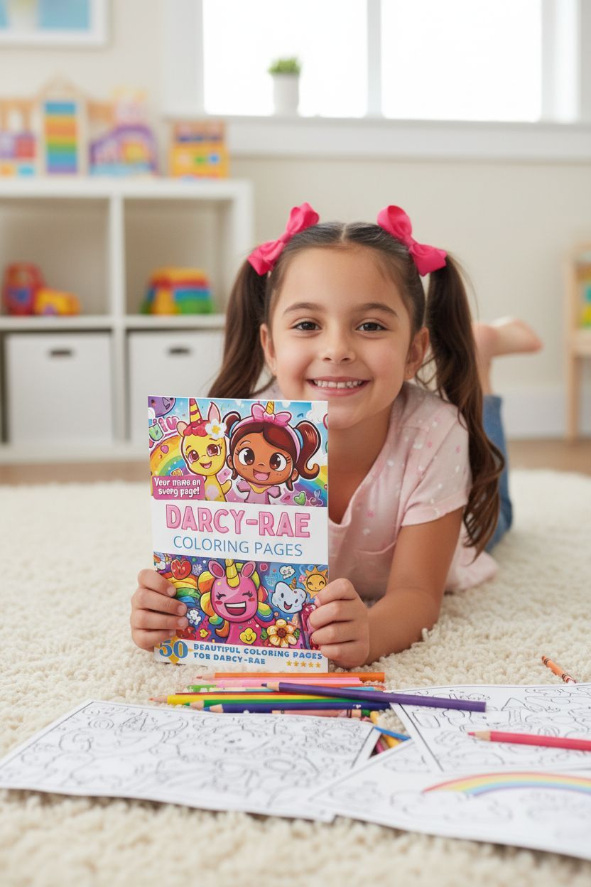 Darcy-Rae personal coloring pages