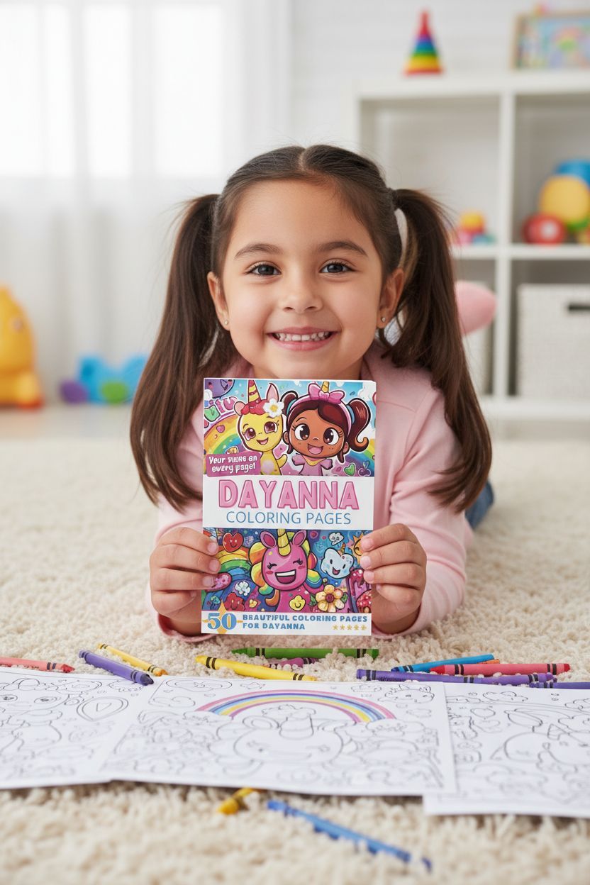 Dayanna personal coloring pages