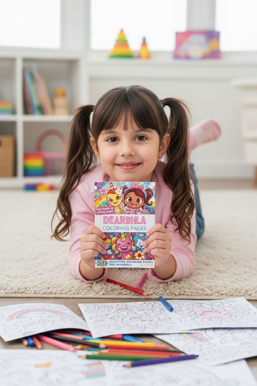 Dearbhla personal coloring pages