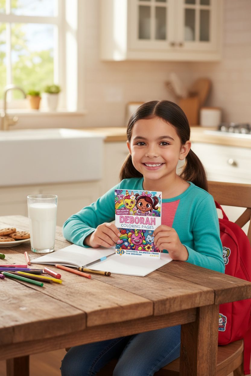 Deborah personal coloring pages