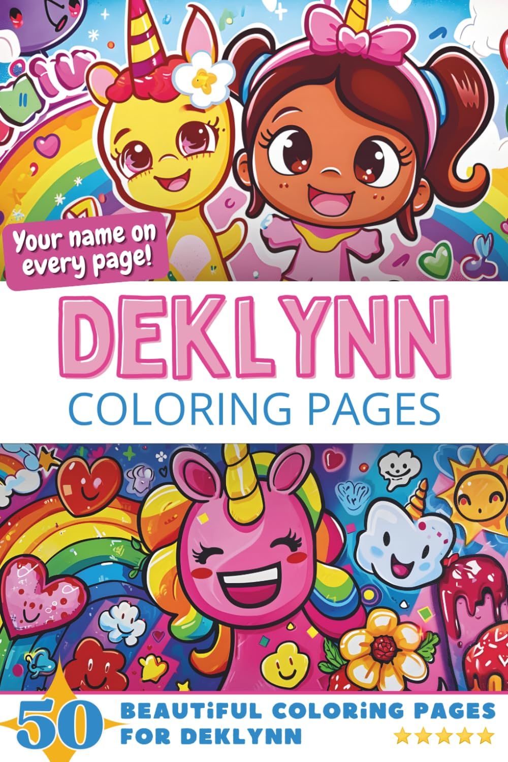 Deklynn Coloring Book Cover