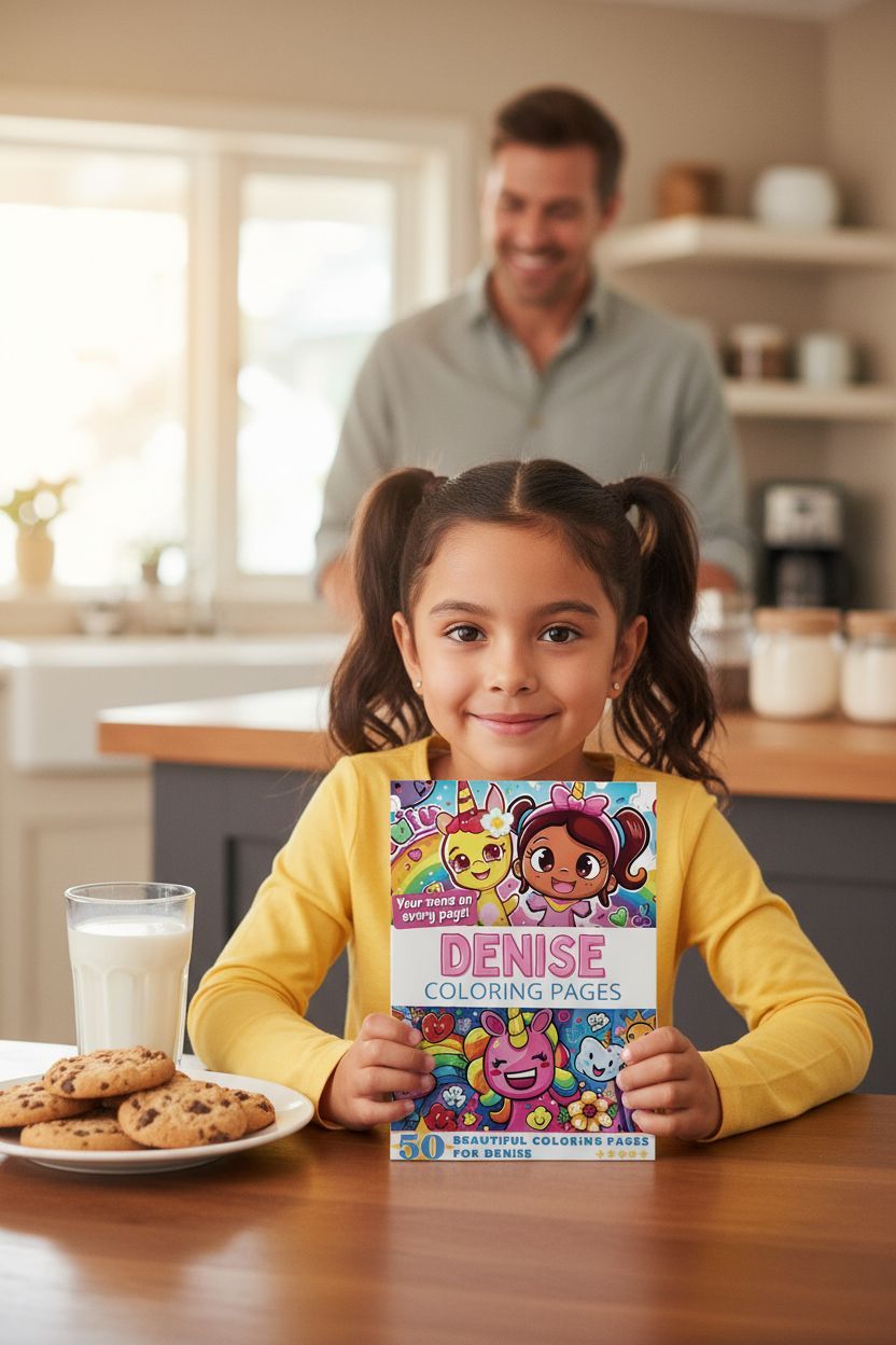 Denise personal coloring pages