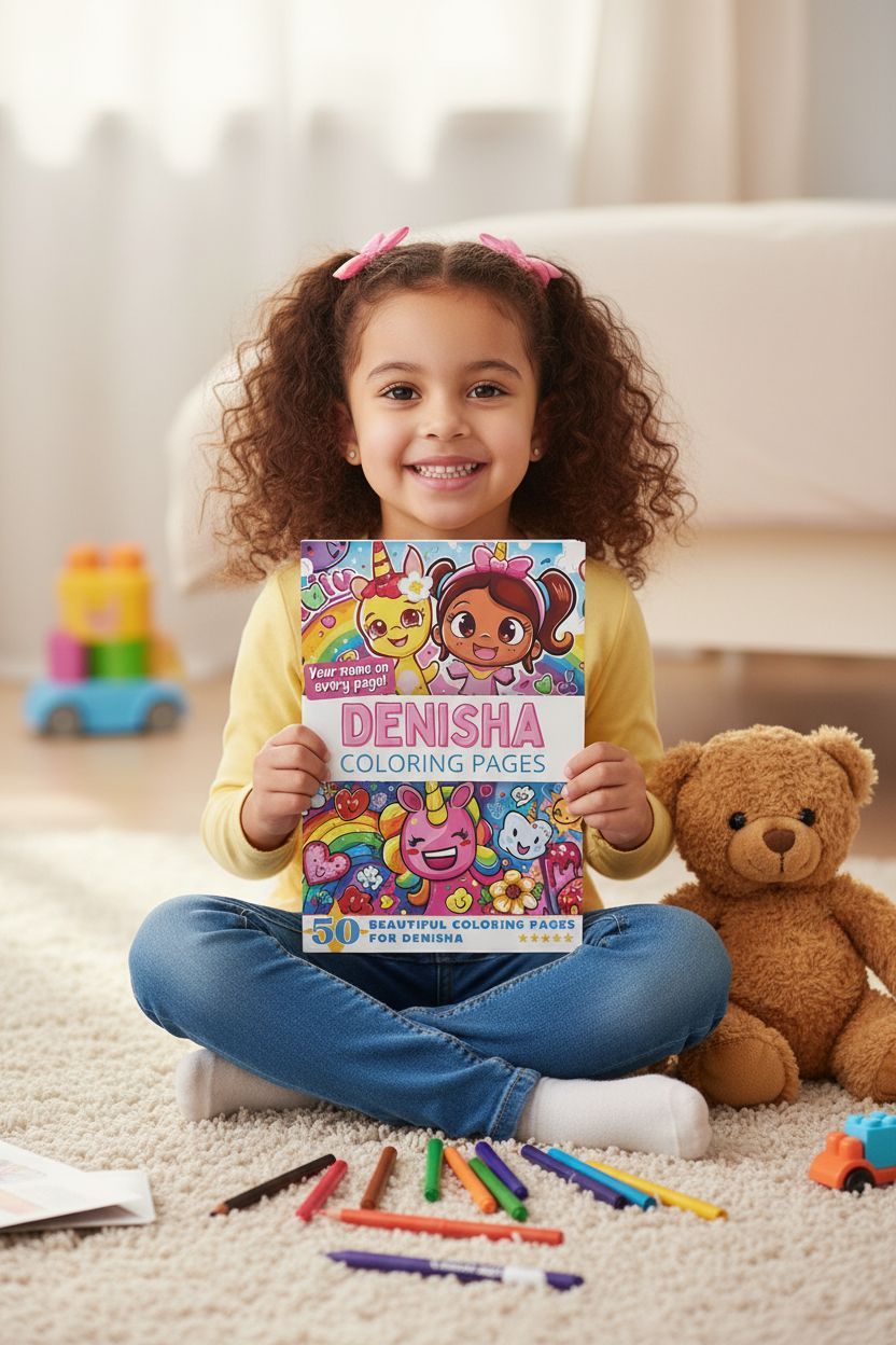 Denisha personal coloring pages