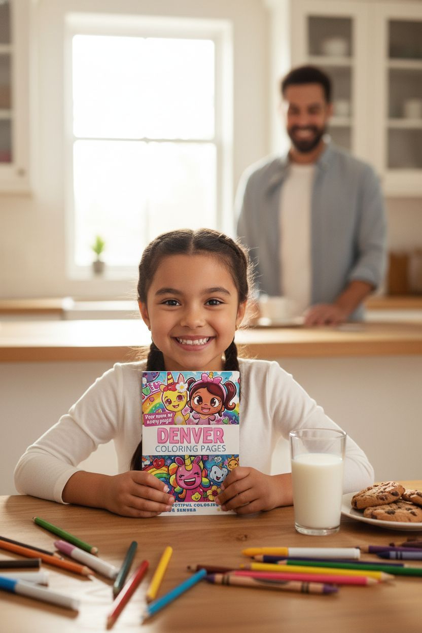 Denver personal coloring pages