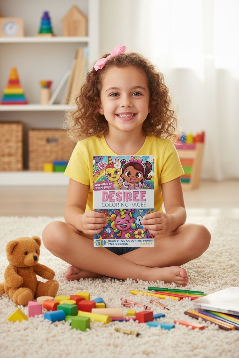 Desiree personal coloring pages