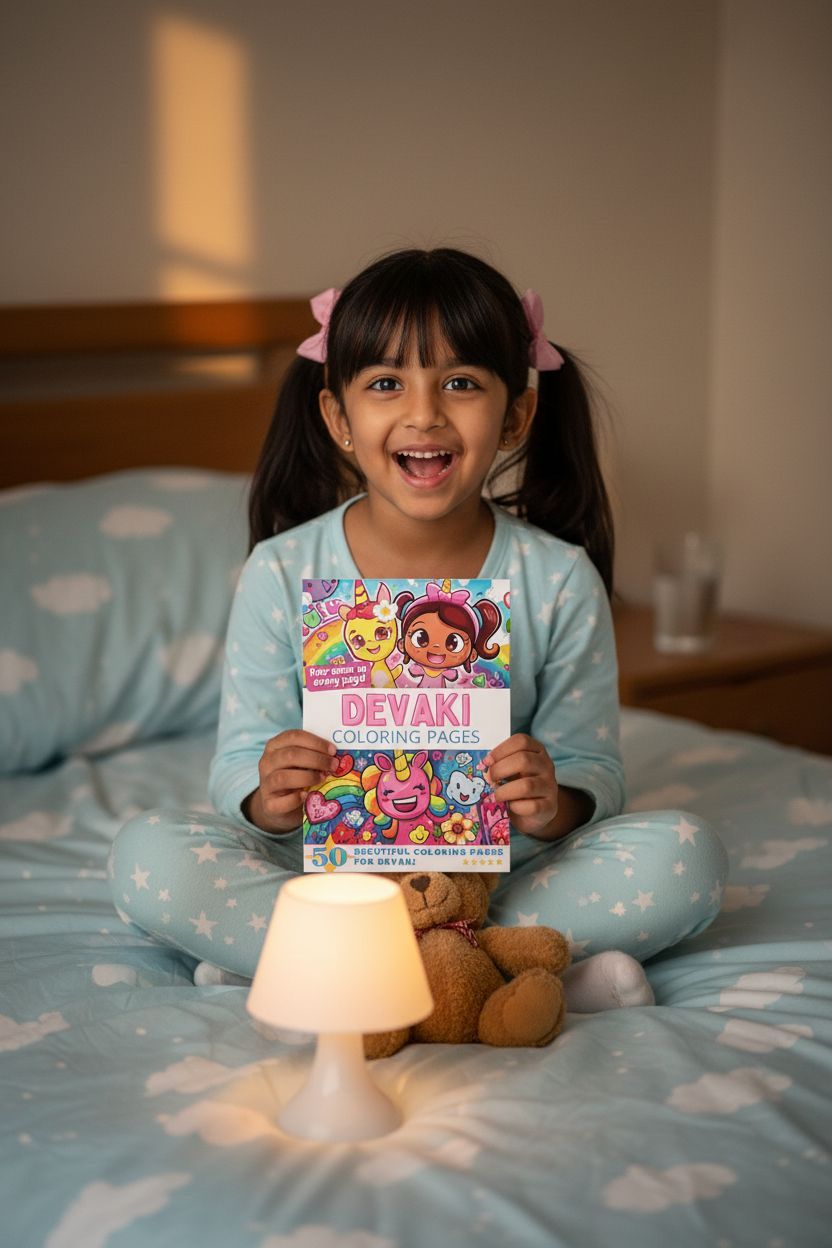 Devaki personal coloring pages