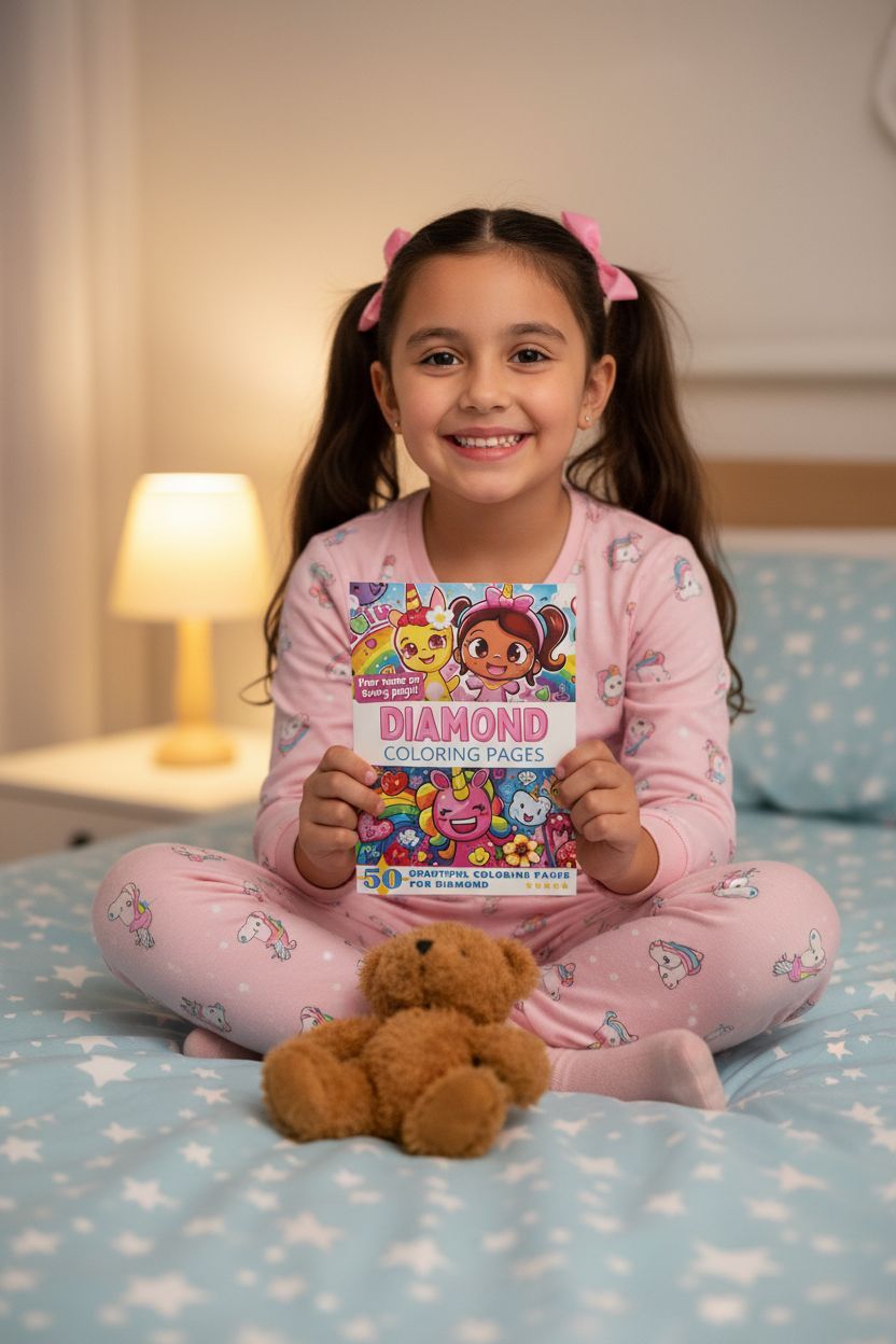 Diamond personal coloring pages