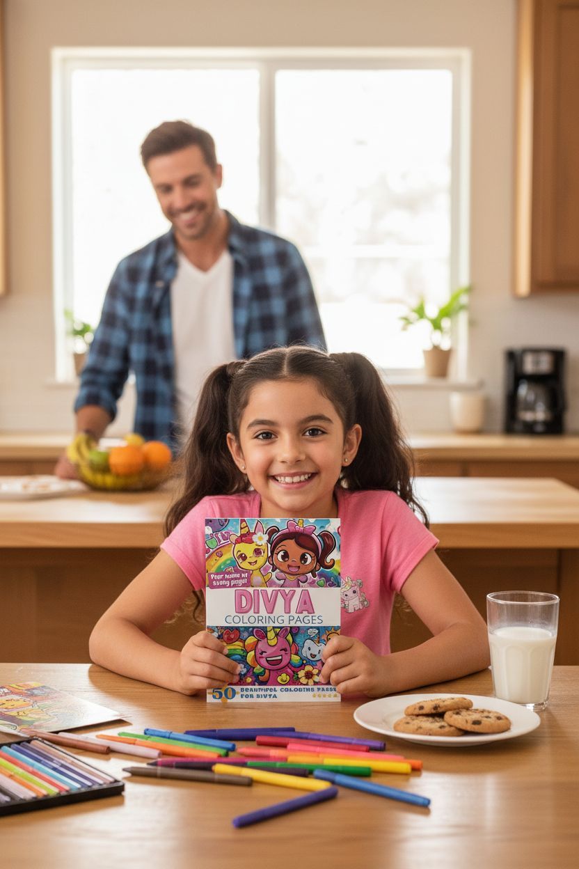 Divya personal coloring pages