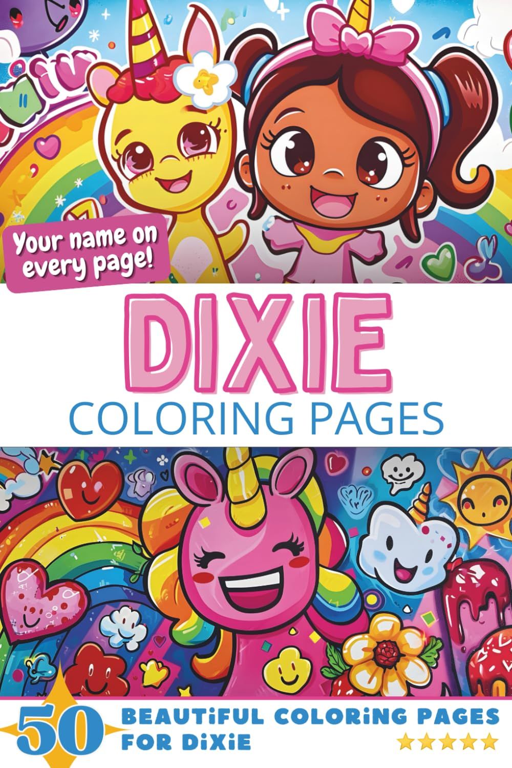 Dixie Coloring Book Cover