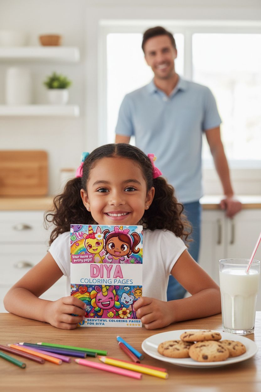 Diya personal coloring pages