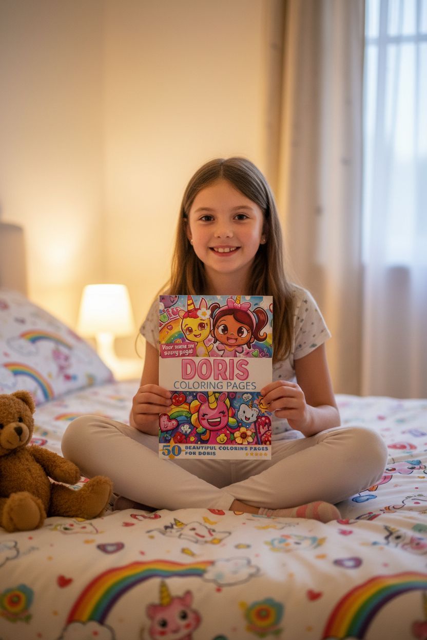 Doris personal coloring pages