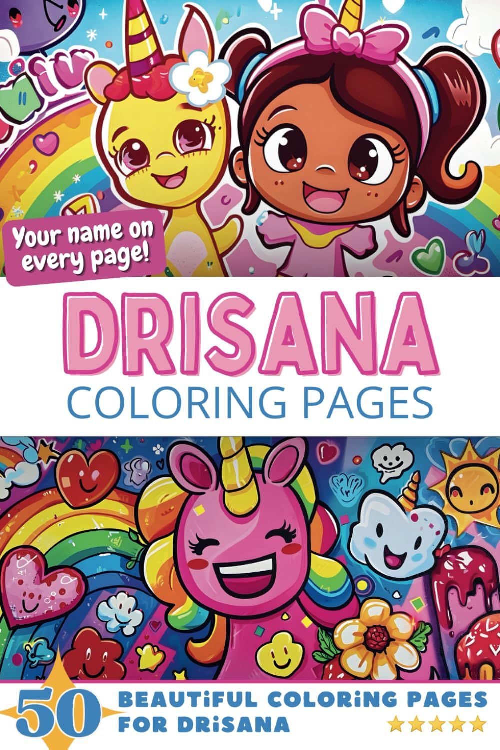 Drisana Coloring Book Cover