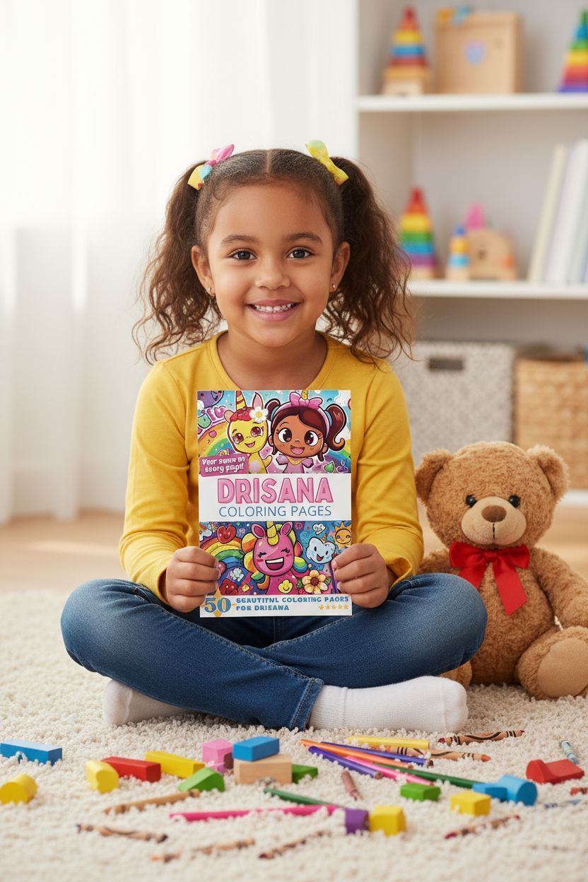 Drisana personal coloring pages